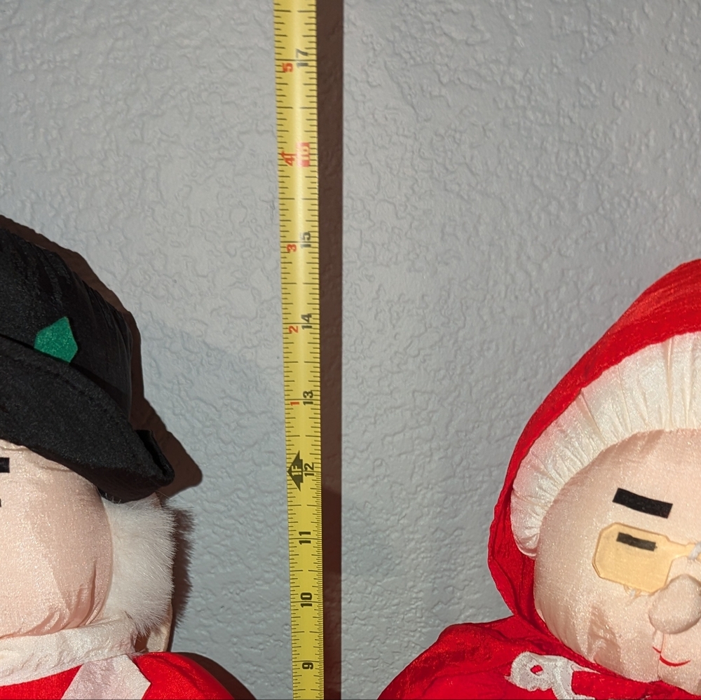 Uncle Mistletoe and Aunt Holly By Marshall Fields 1991 Rare! - Picture 7 of 7